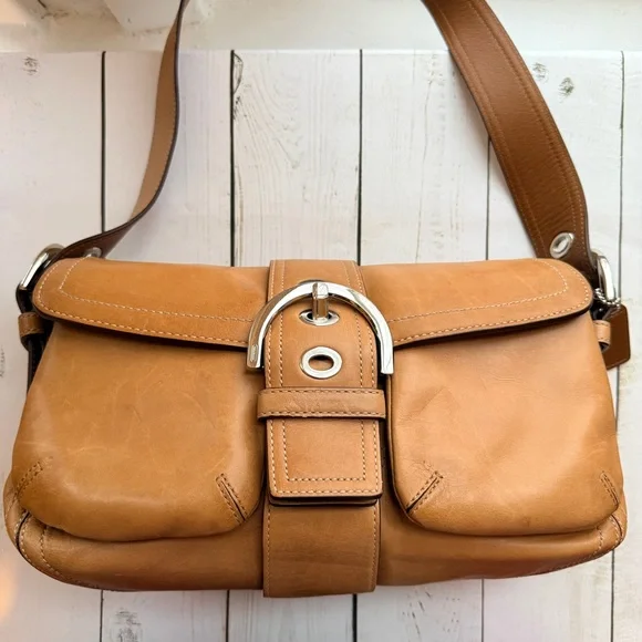 COACH | Vintage Soho Double Pocket Shoulder Bag (2005) #9434 - Picture 3 of 16